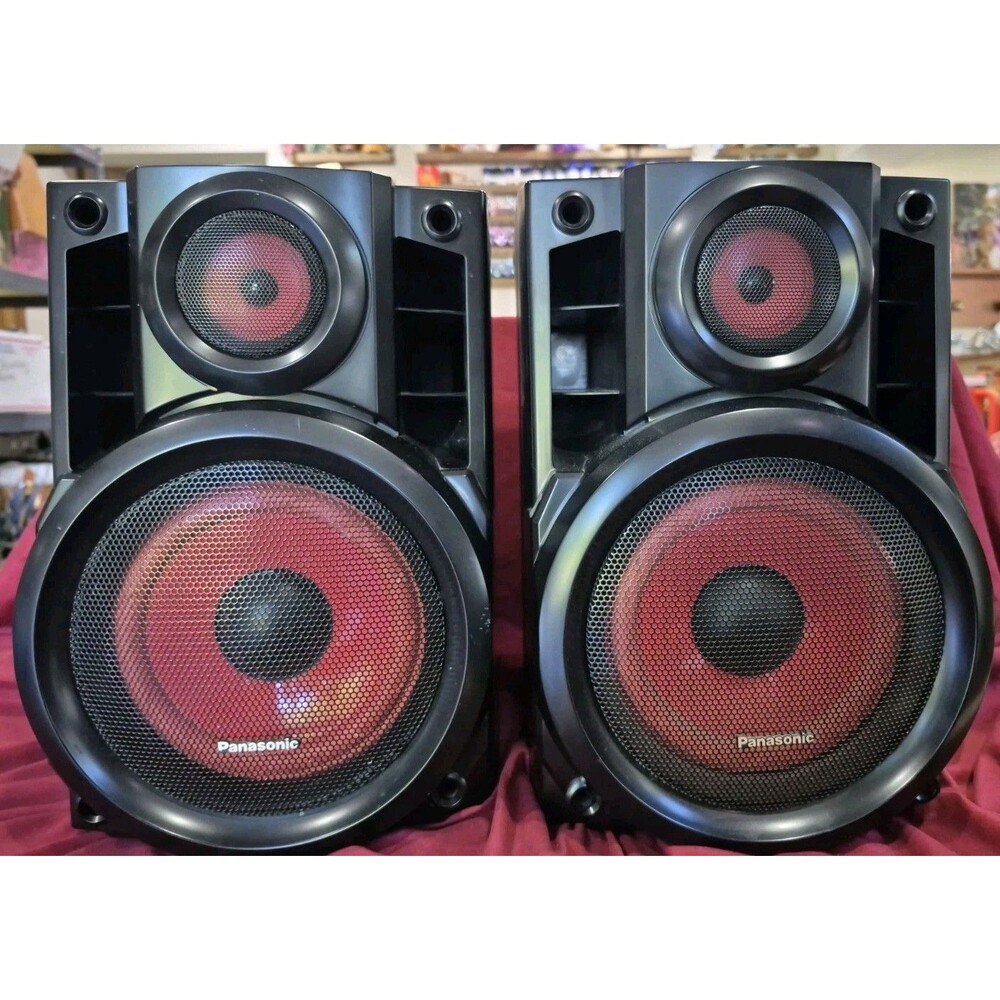 Panasonic SB-AK 110 2 Way Speakers 6 1/2" Woofer 2" Tweeter 160 Watts 6 Ohm